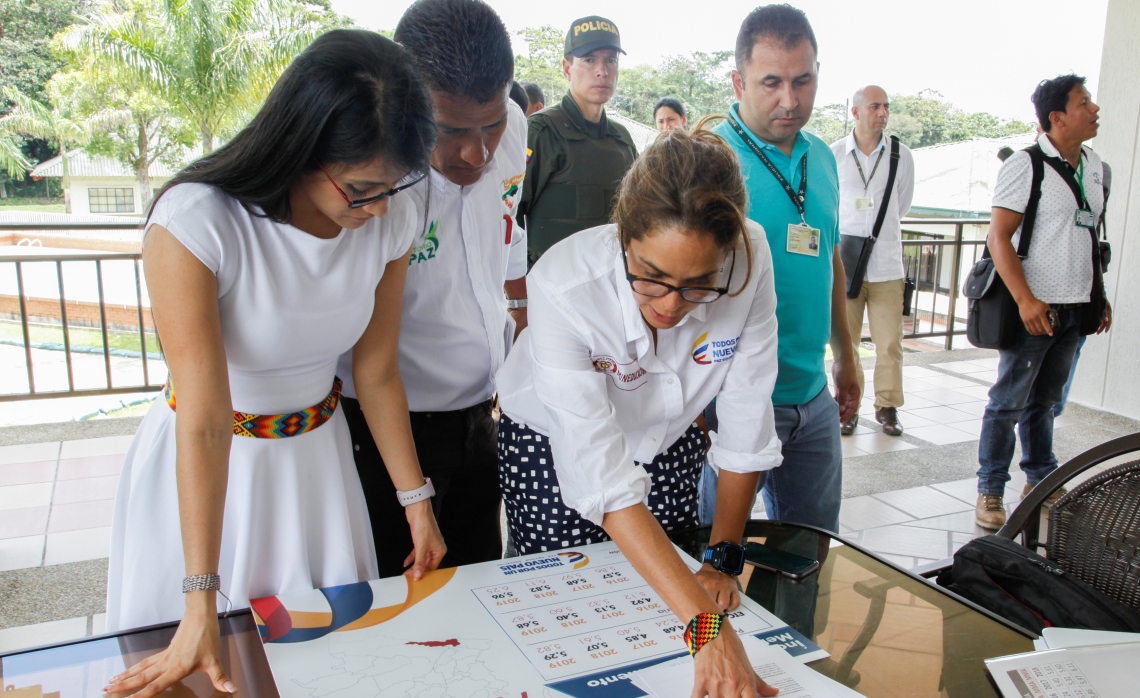 Ante la Ministra Gina Parody el Putumayo reafirma su compromiso con la calidad educativa